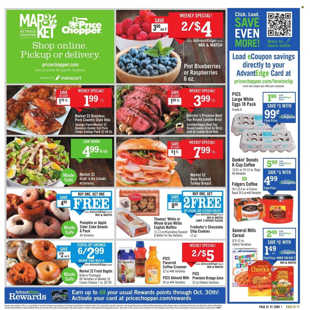 Price Chopper ad - 09/12/2021 - 09/18/2021. Page 1