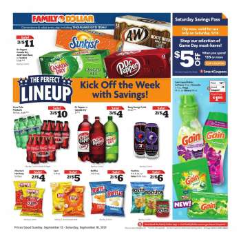 Family Dollar Flyer - 09.12.2021 - 09.18.2021.