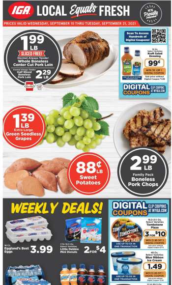 IGA Flyer - 09.15.2021 - 09.21.2021.