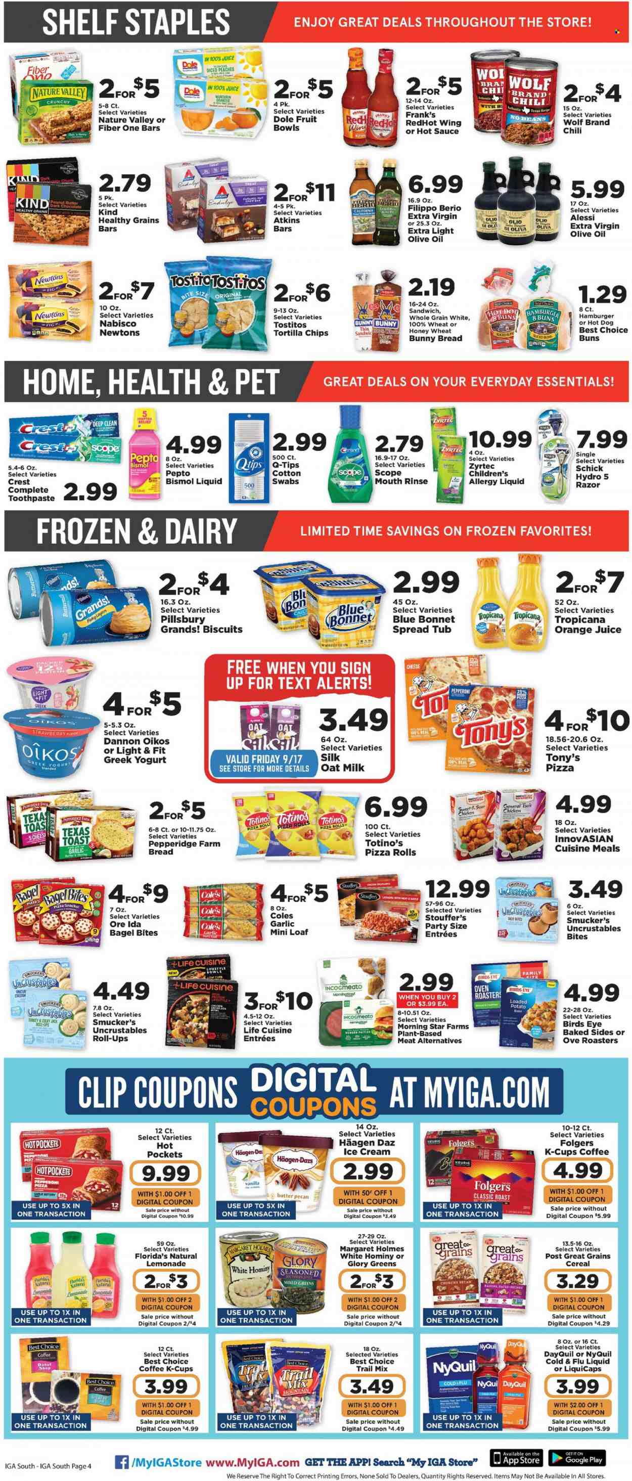 IGA ad - 09/15/2021 - 09/21/2021. Page 4