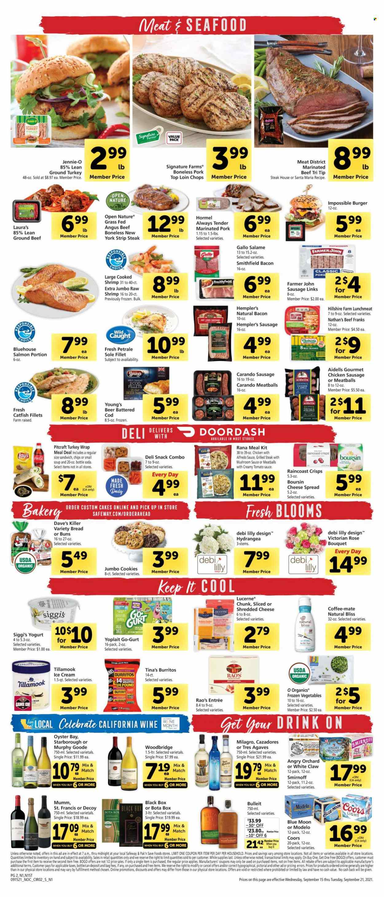 Safeway ad - 09/15/2021 - 09/21/2021. Page 2