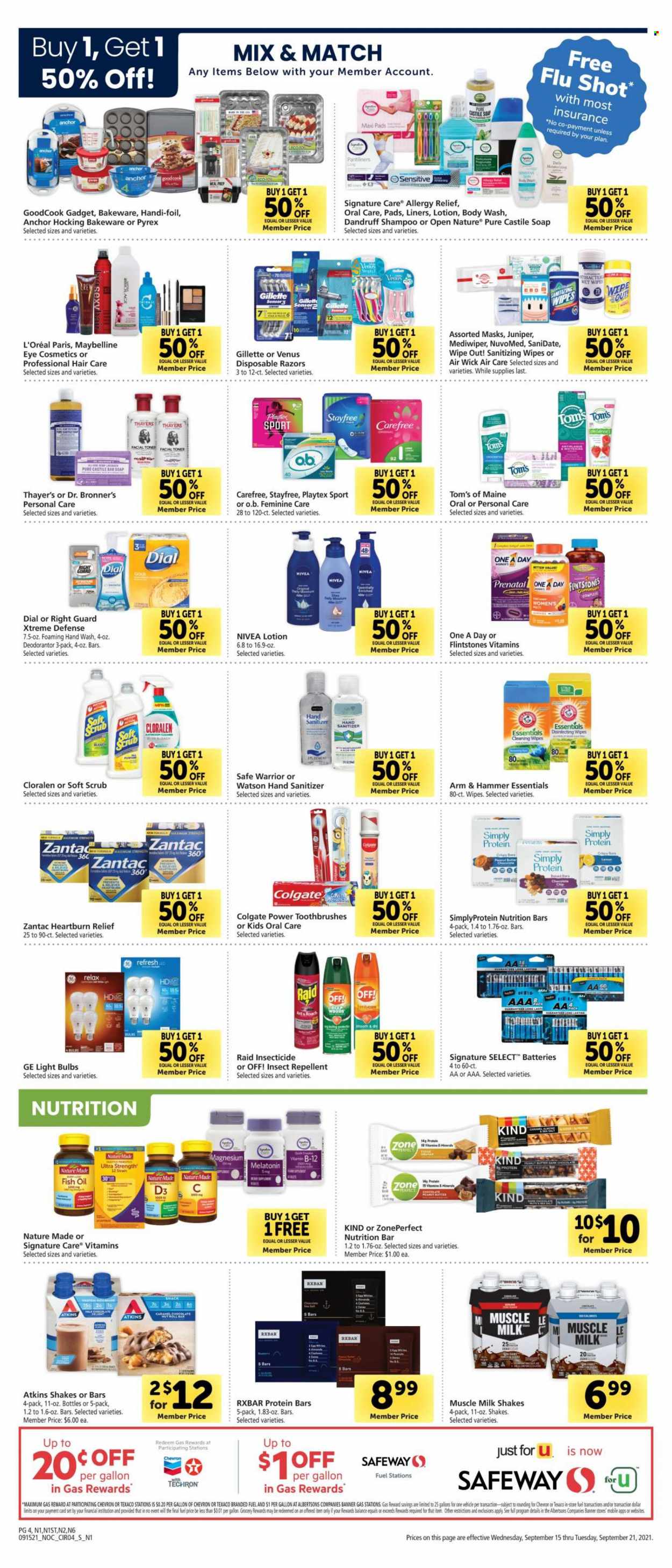Safeway ad - 09/15/2021 - 09/21/2021. Page 4