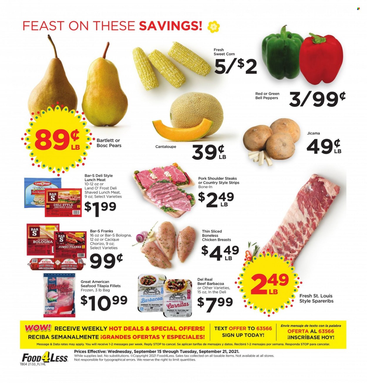 Food 4 Less ad - 09/15/2021 - 09/21/2021. Page 4