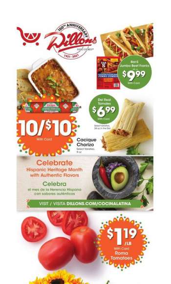 Dillons Flyer - 09.15.2021 - 10.19.2021.