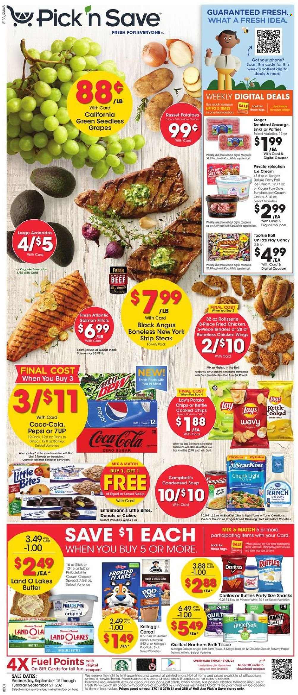 Pick ‘n Save ad - 09/15/2021 - 09/21/2021. Page 1