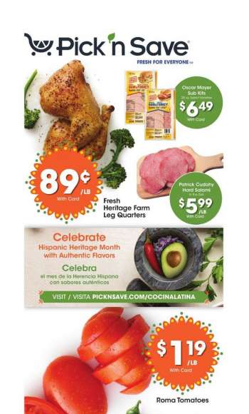Pick ‘n Save Flyer - 09.15.2021 - 10.19.2021.