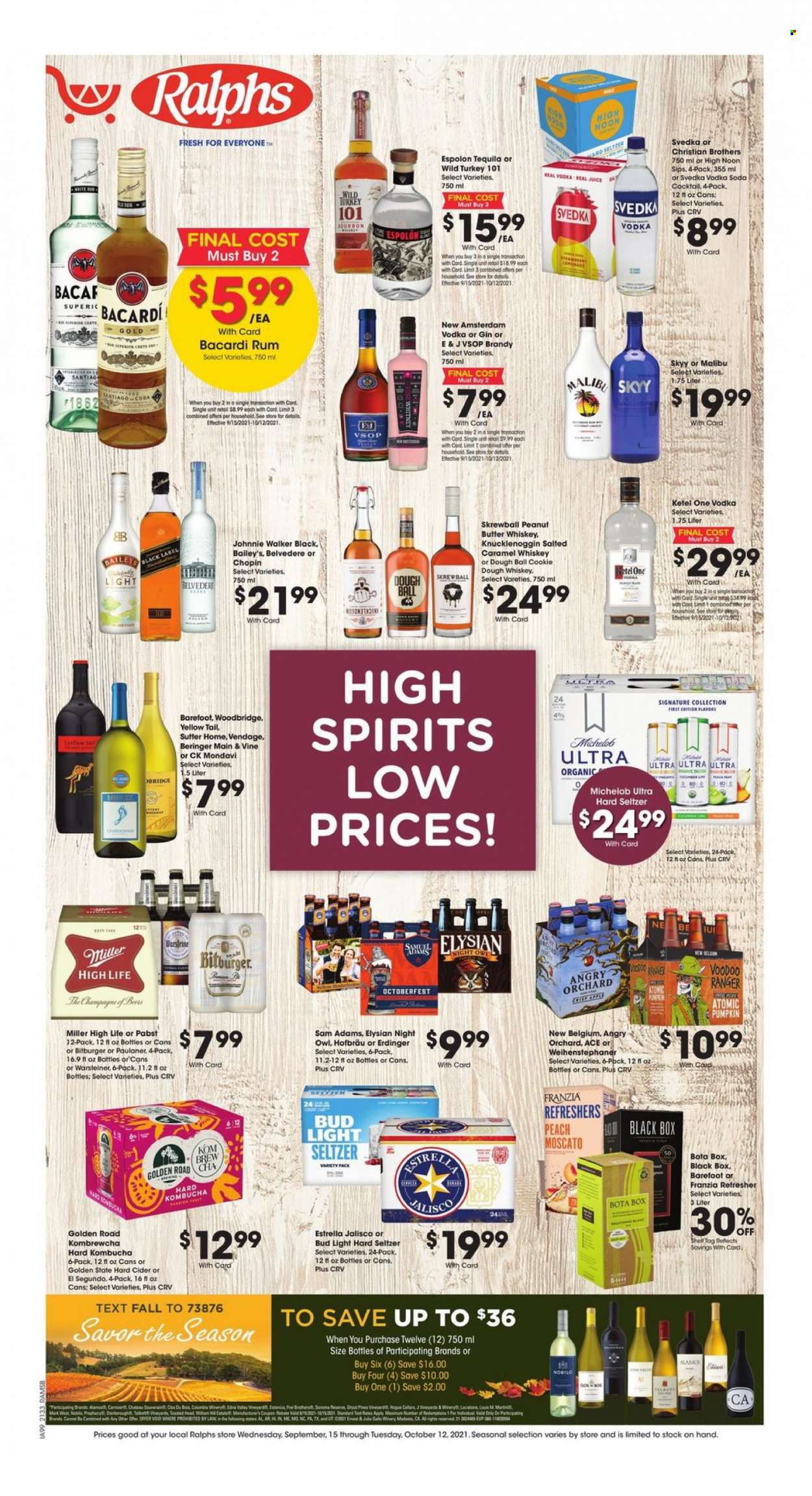 Ralphs ad - 09/15/2021 - 10/12/2021. Page 1