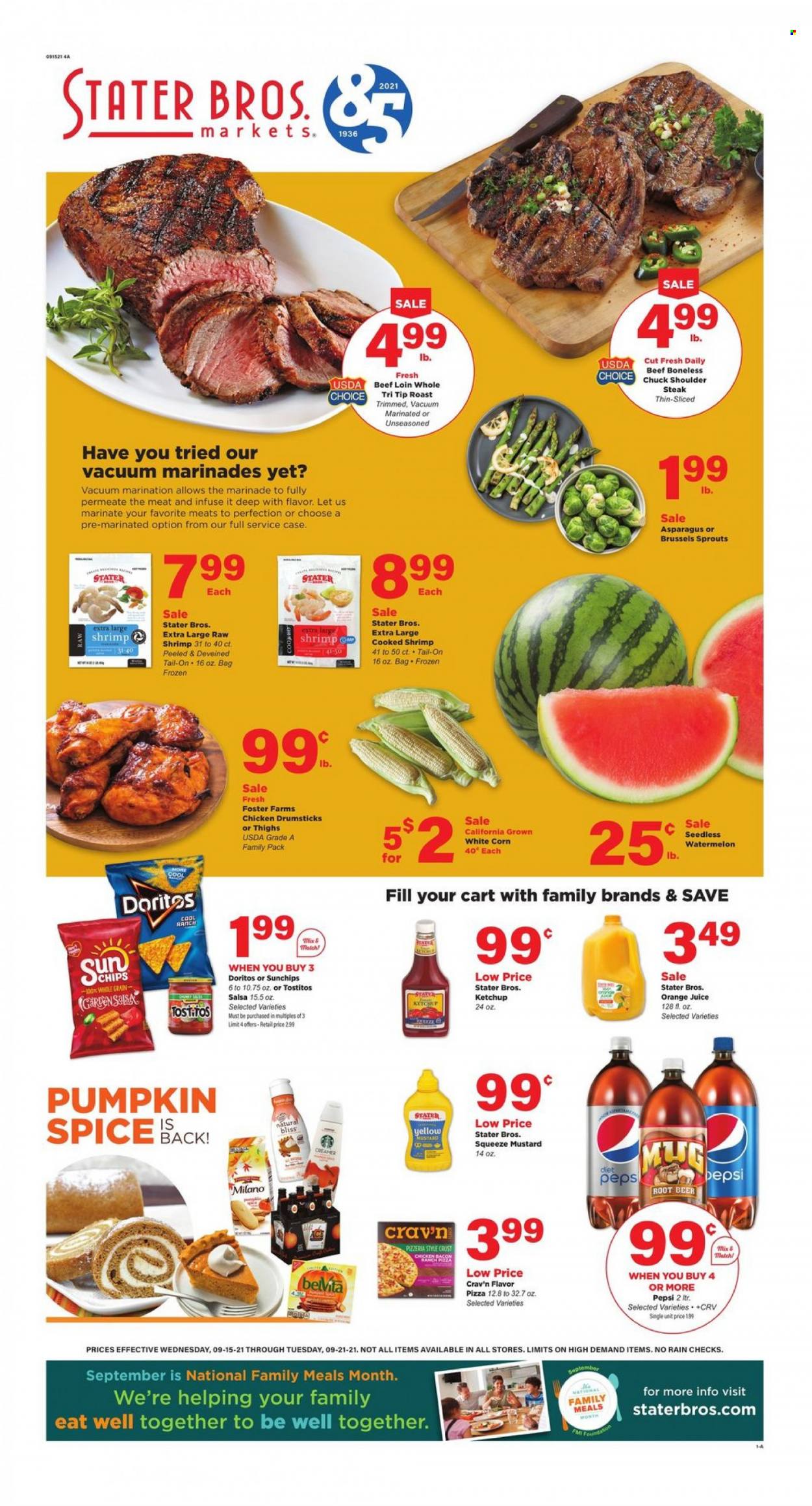 Stater Bros. ad - 09/15/2021 - 09/21/2021. Page 1