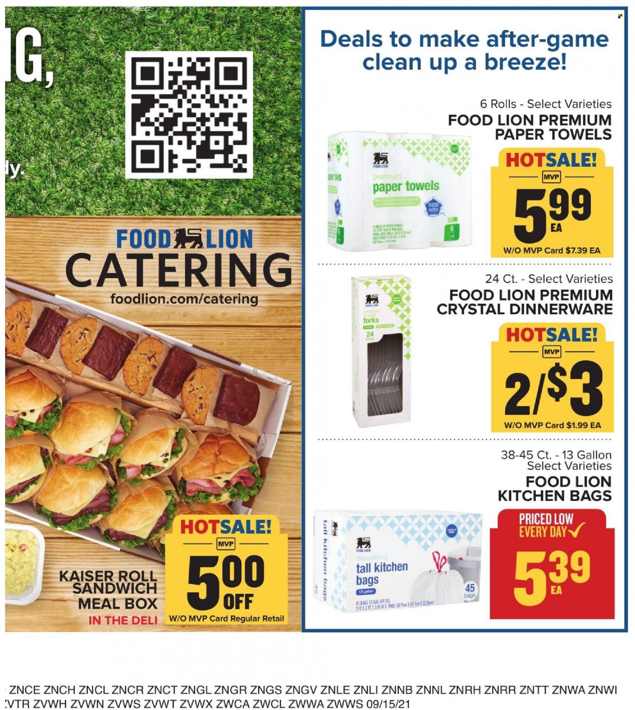 Food Lion ad - 09/15/2021 - 09/21/2021. Page 16