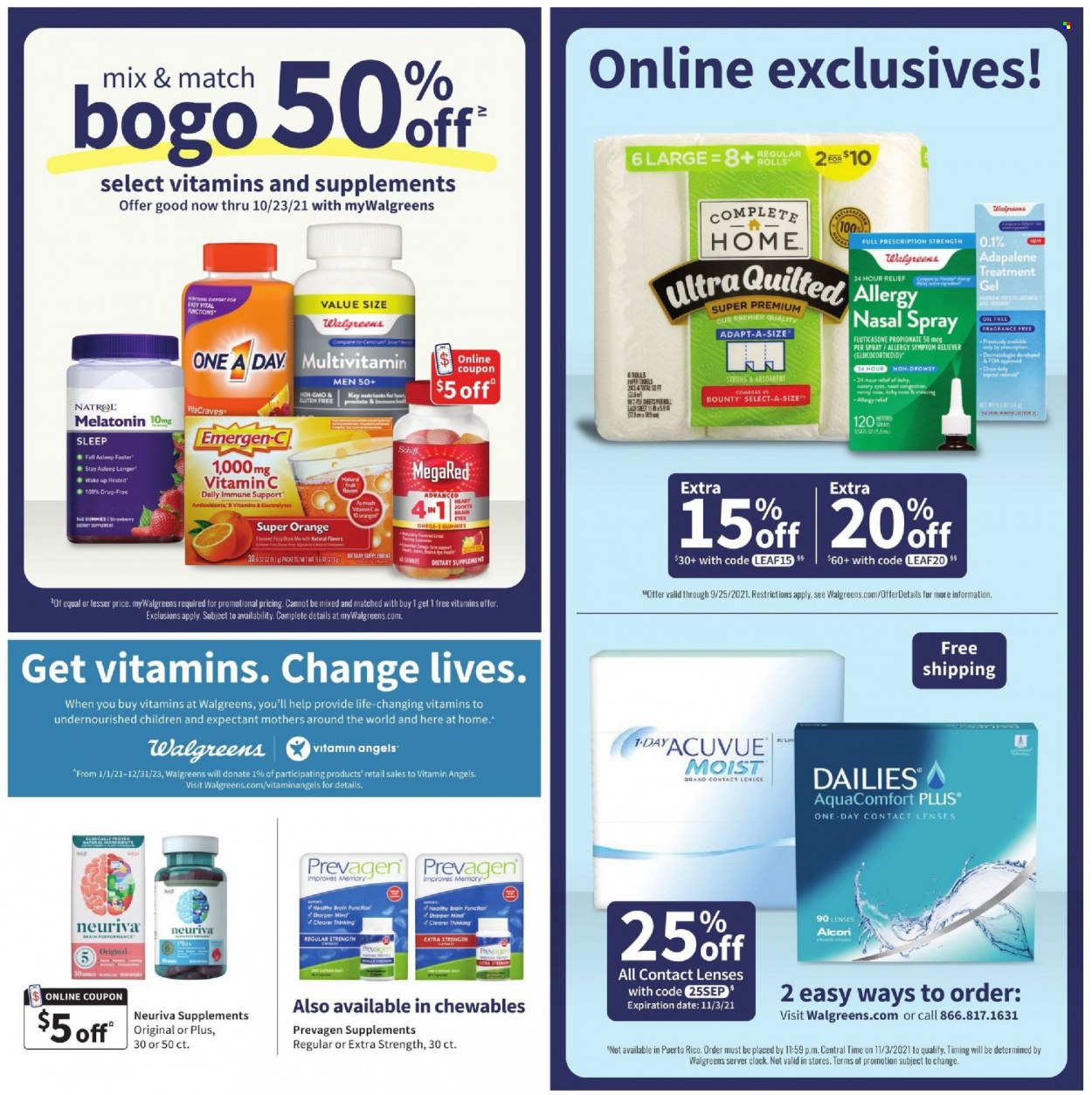 Walgreens ad - 09/19/2021 - 09/25/2021. Page 11