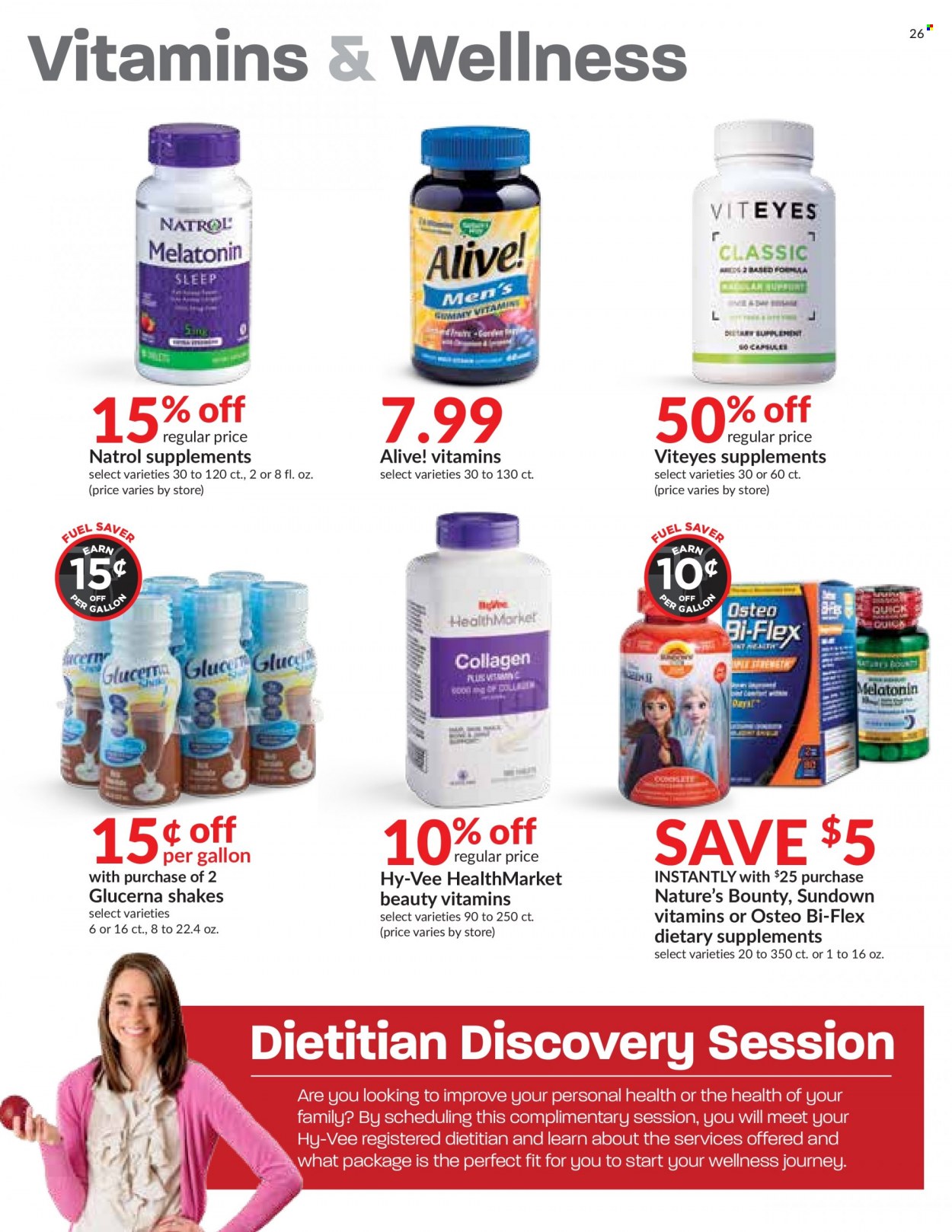 Hy-Vee ad - 09/15/2021 - 09/21/2021. Page 26
