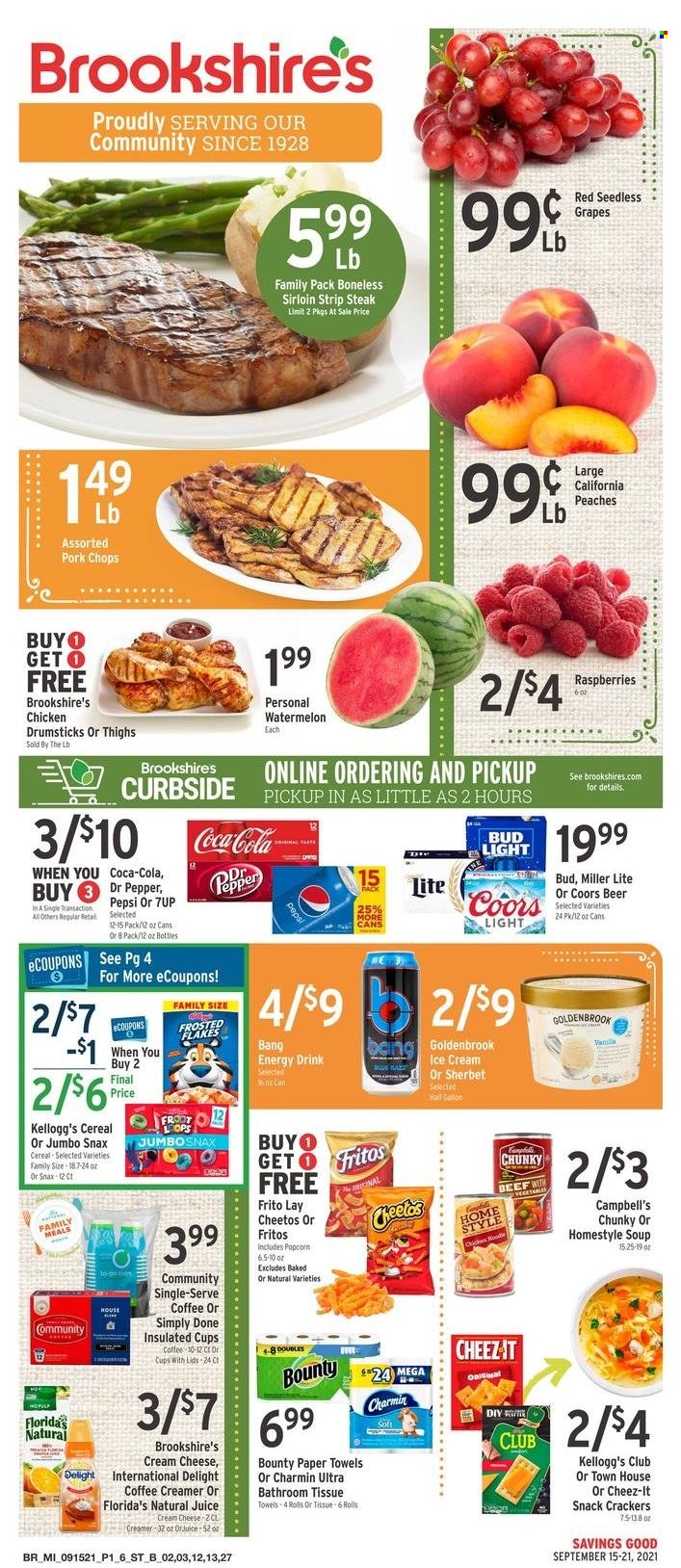 Brookshires ad - 09/15/2021 - 09/21/2021. Page 1