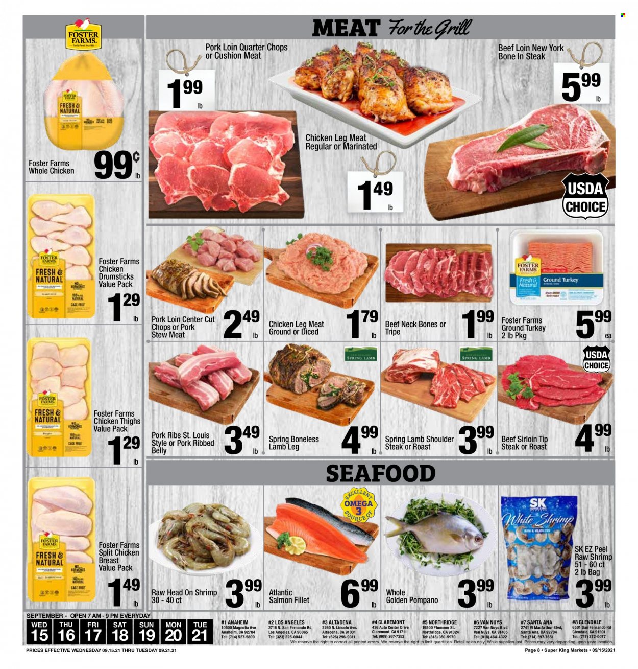 Super King Markets ad - 09/15/2021 - 09/21/2021. Page 8