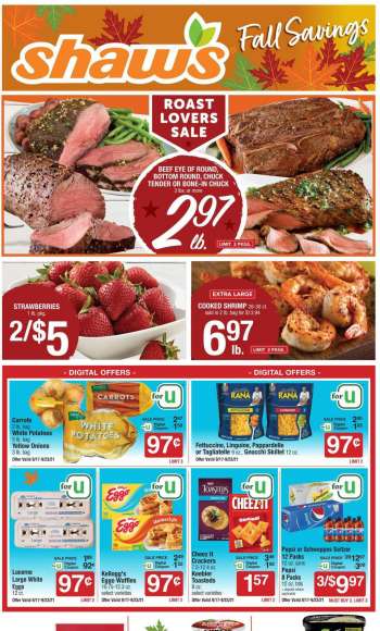 Shaw’s Flyer - 09.17.2021 - 09.23.2021.