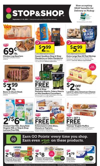 Stop & Shop Flyer - 09.17.2021 - 09.23.2021.