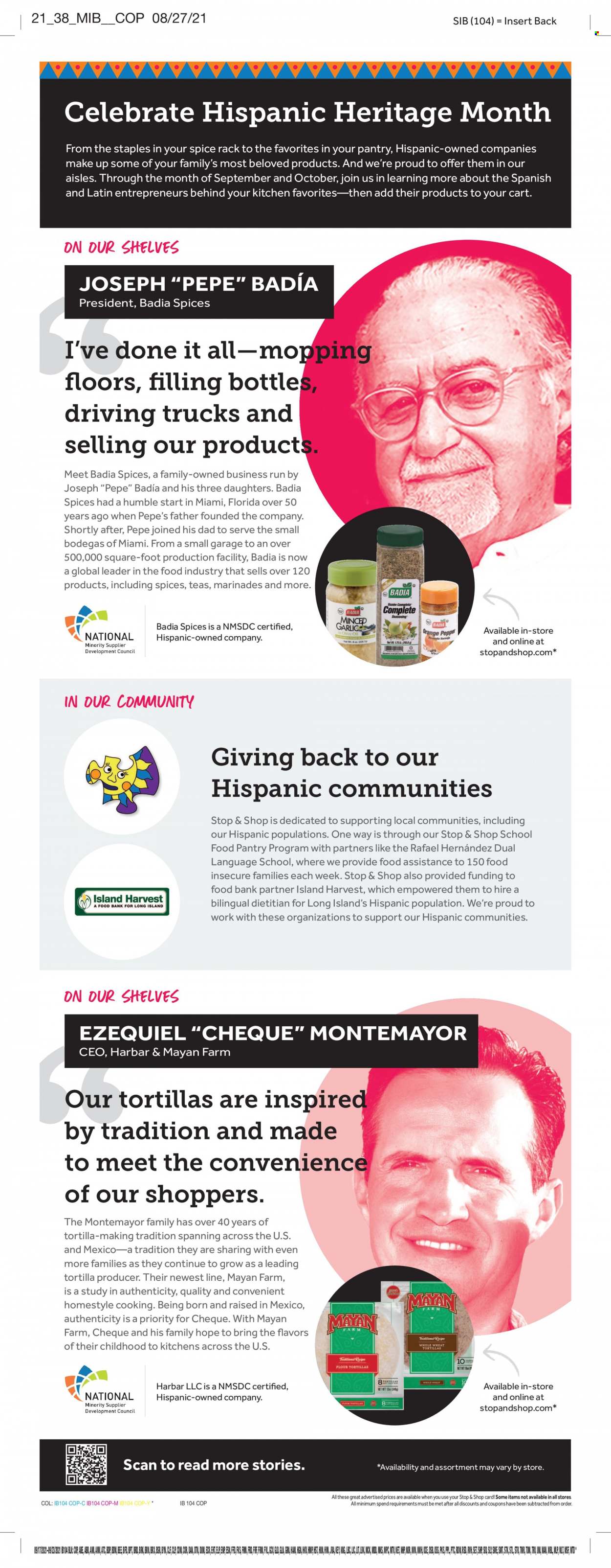 Stop & Shop ad - 09/17/2021 - 09/23/2021. Page 16