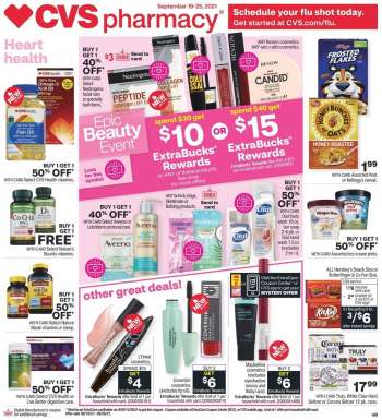 CVS Pharmacy Flyer - 09.19.2021 - 09.25.2021.