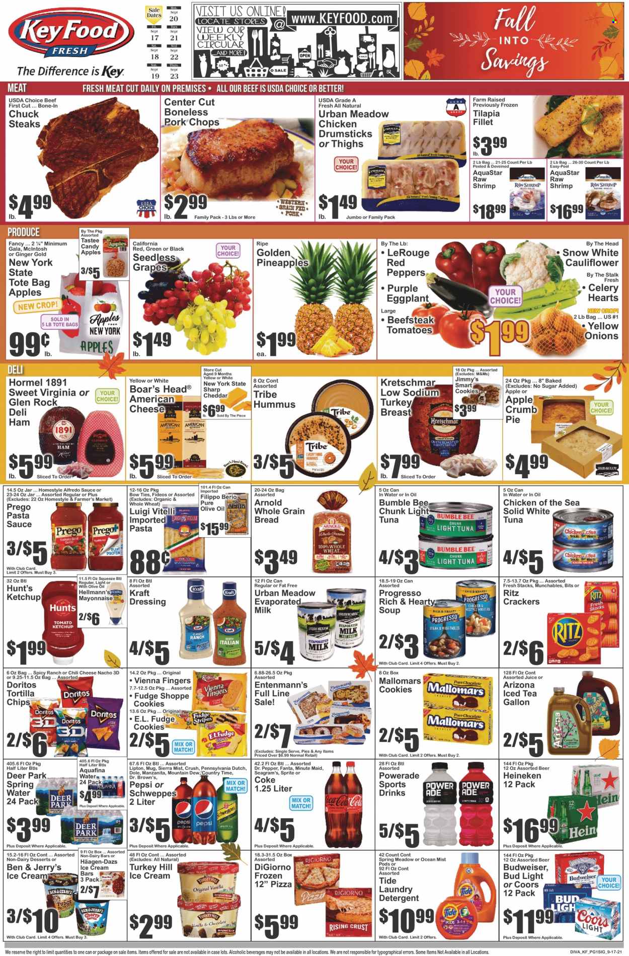 Key Food ad - 09/17/2021 - 09/23/2021. Page 1