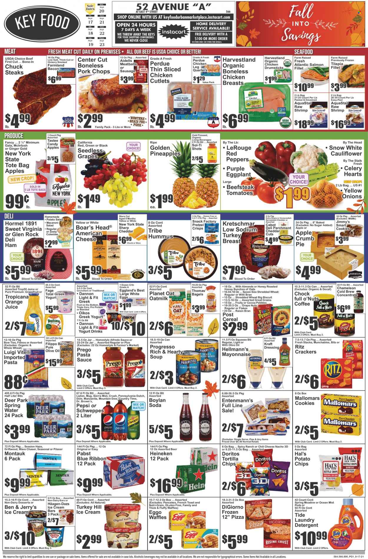 Key Food ad - 09/17/2021 - 09/23/2021. Page 1