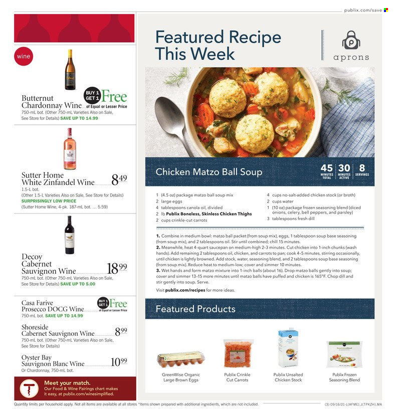 Publix ad - 09/16/2021 - 09/22/2021. Page 5