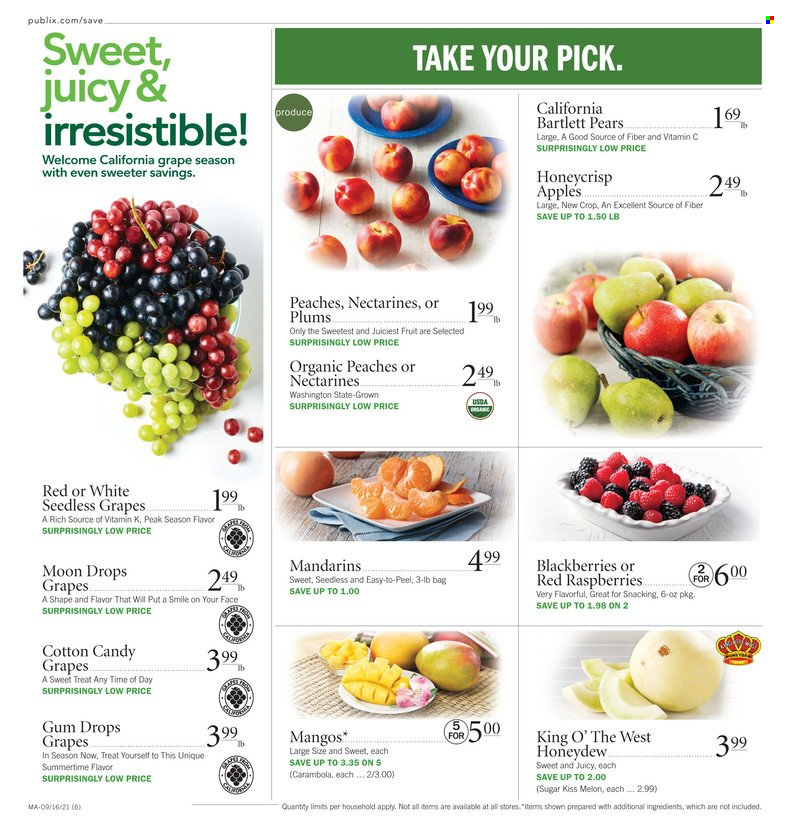 Publix ad - 09/16/2021 - 09/22/2021. Page 10