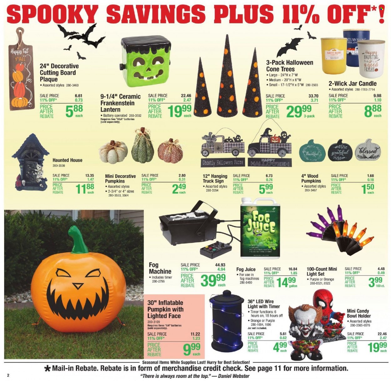 Menards ad - 09/16/2021 - 09/25/2021. Page 2
