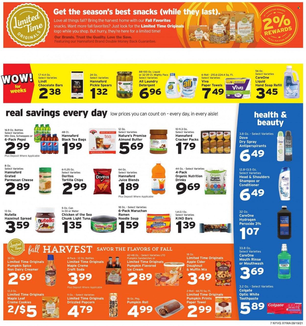Hannaford ad - 09/19/2021 - 09/25/2021. Page 7