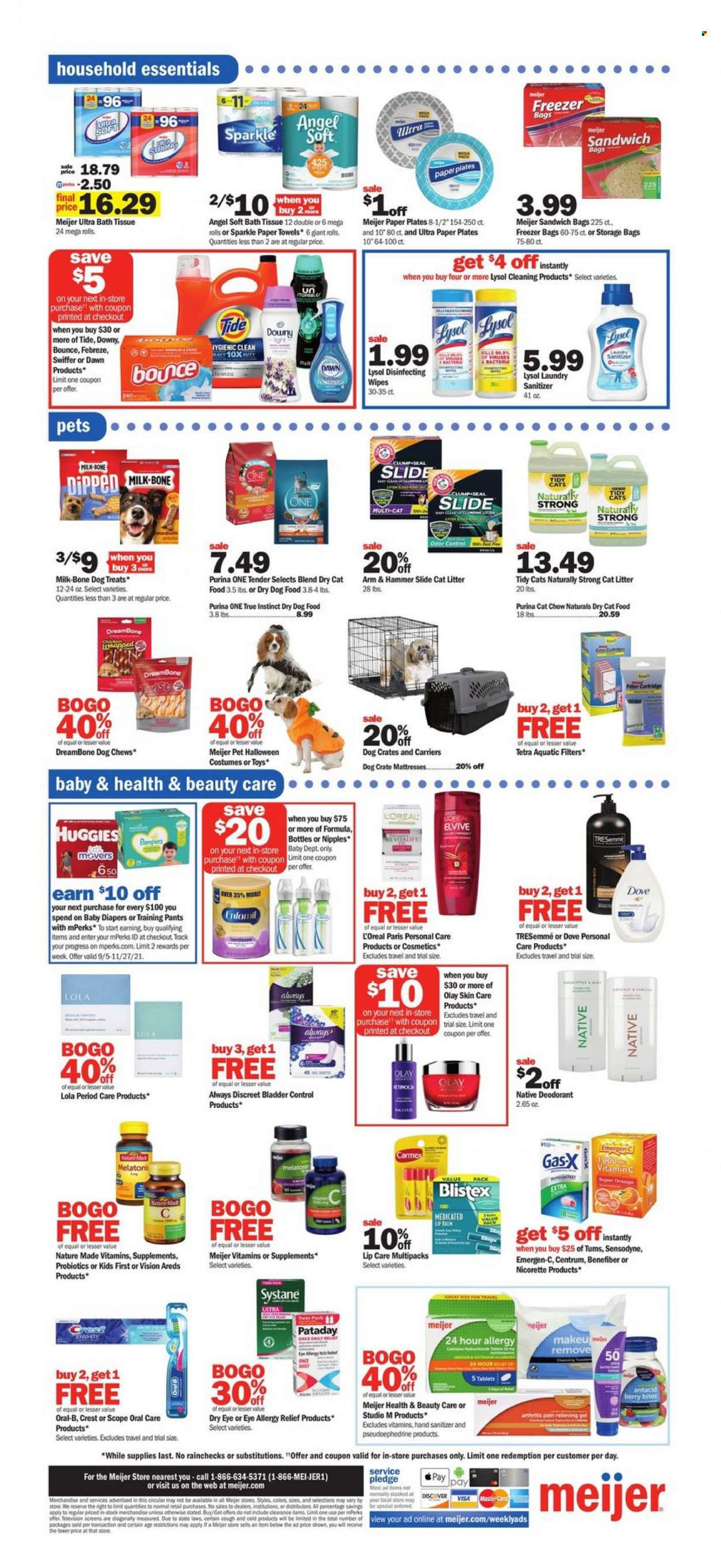 Meijer ad - 09/19/2021 - 09/25/2021. Page 13