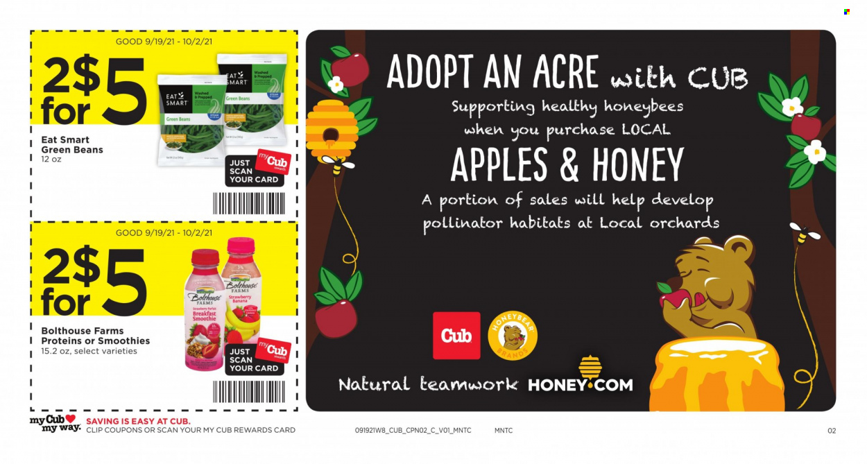 Cub Foods ad - 09/19/2021 - 10/02/2021. Page 2