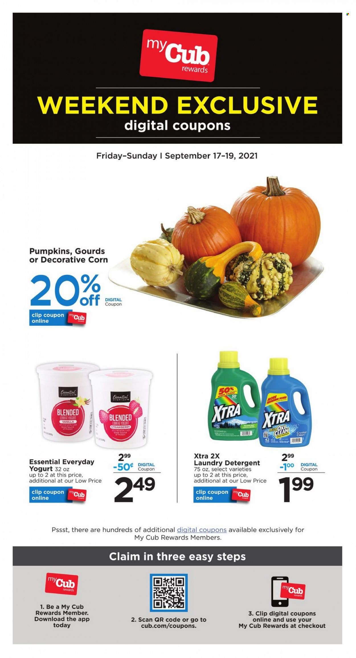 Cub Foods ad - 09/17/2021 - 09/19/2021. Page 1