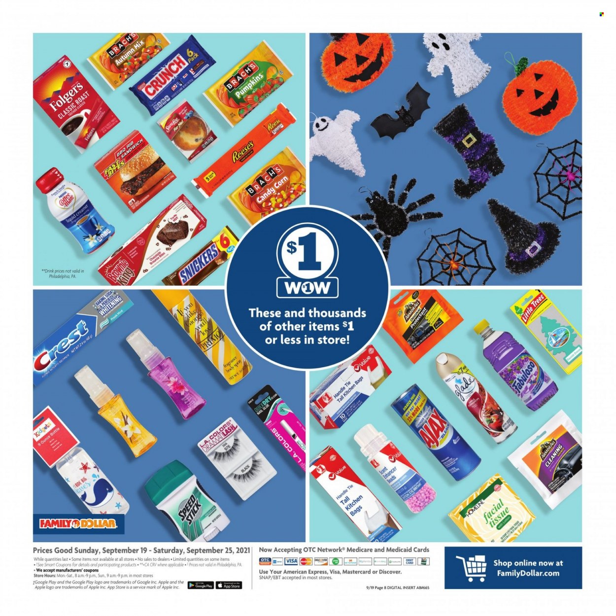 Family Dollar ad - 09/19/2021 - 09/25/2021. Page 9