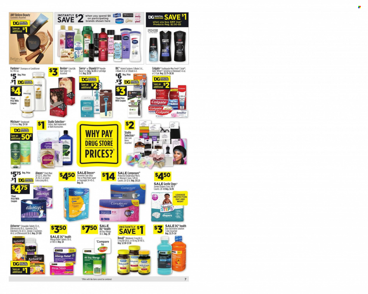 Dollar General ad - 09/19/2021 - 09/25/2021. Page 7