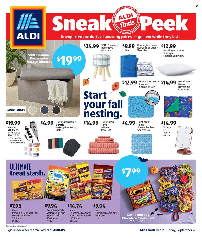 ALDI ad - 09/26/2021 - 10/02/2021. Page 1