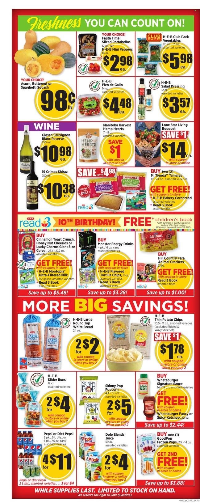 H-E-B ad - 09/22/2021 - 09/28/2021. Page 3