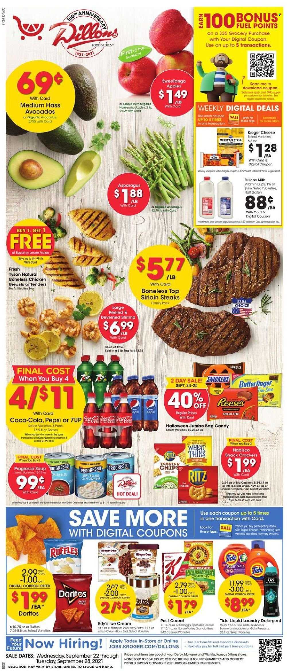 Dillons ad - 09/22/2021 - 09/28/2021. Page 1