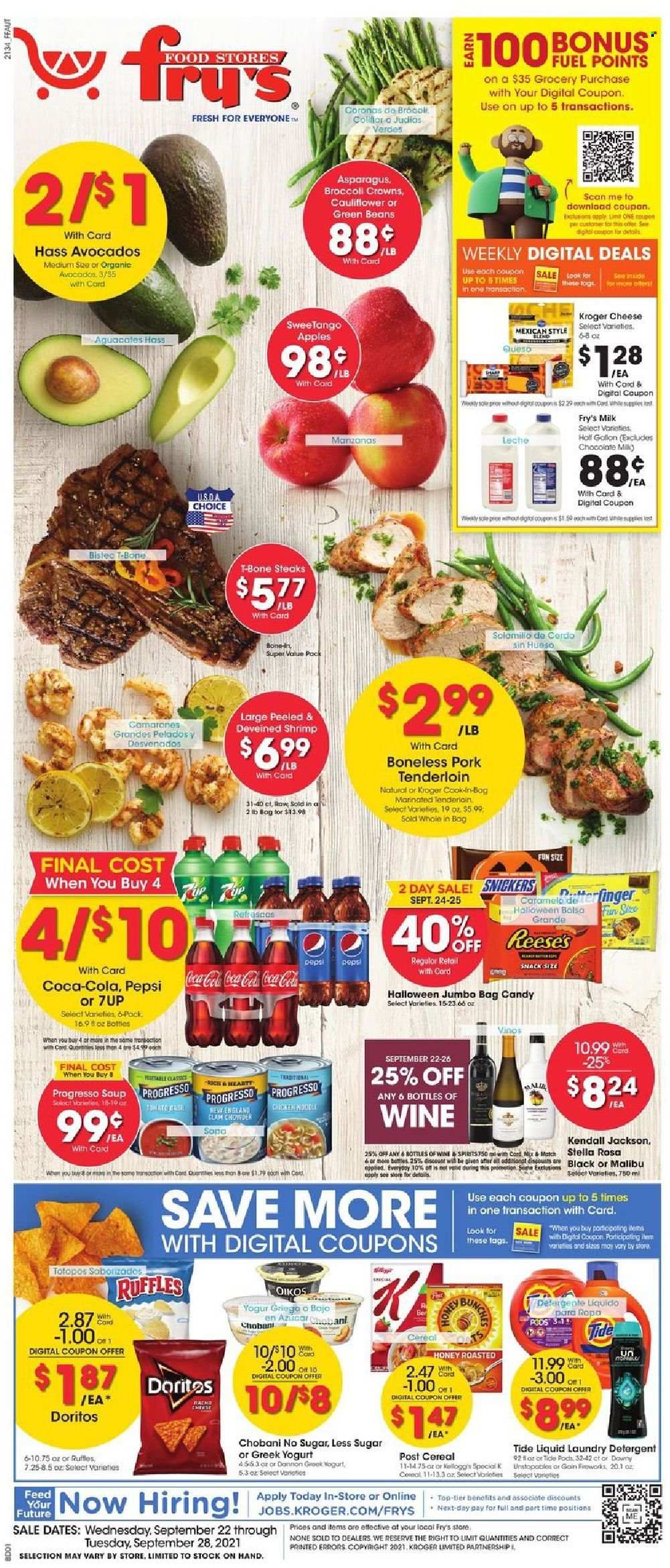 Fry’s ad - 09/22/2021 - 09/28/2021. Page 1