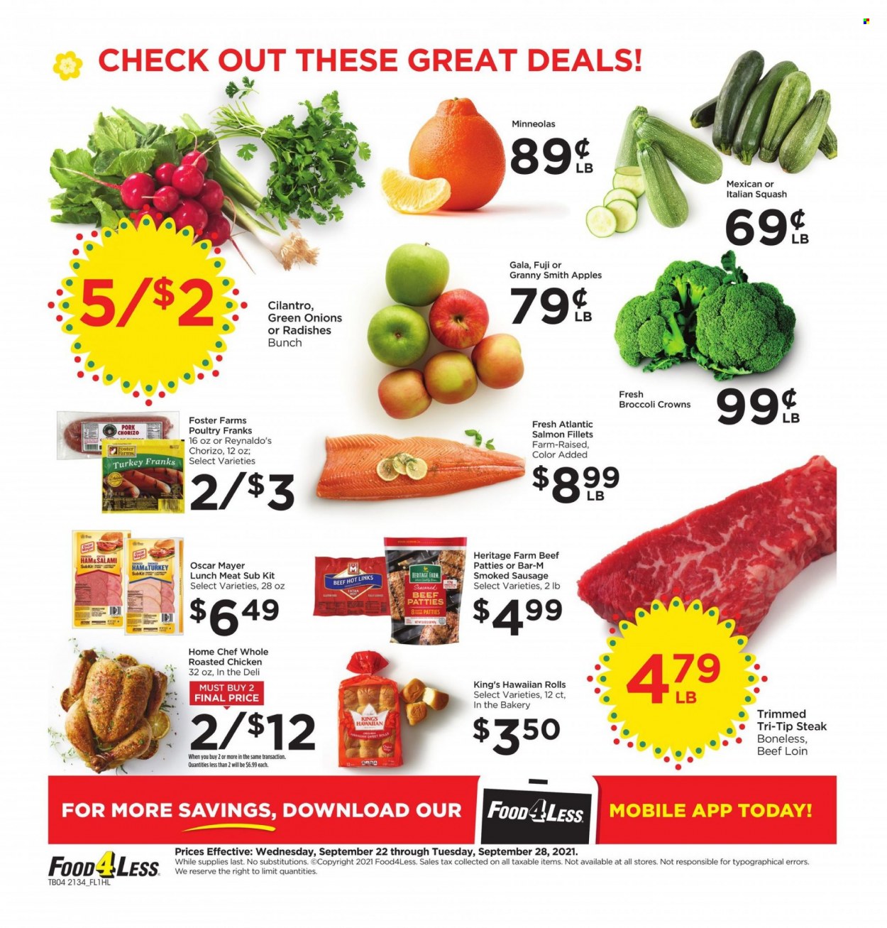 Food 4 Less ad - 09/22/2021 - 09/28/2021. Page 4