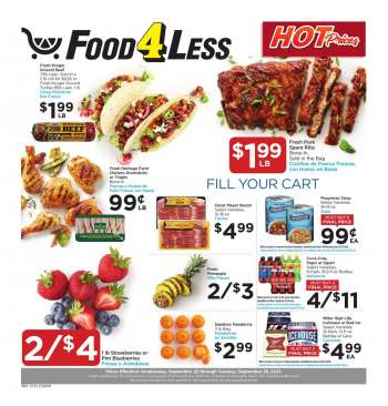 Food 4 Less Flyer - 09.22.2021 - 09.28.2021.