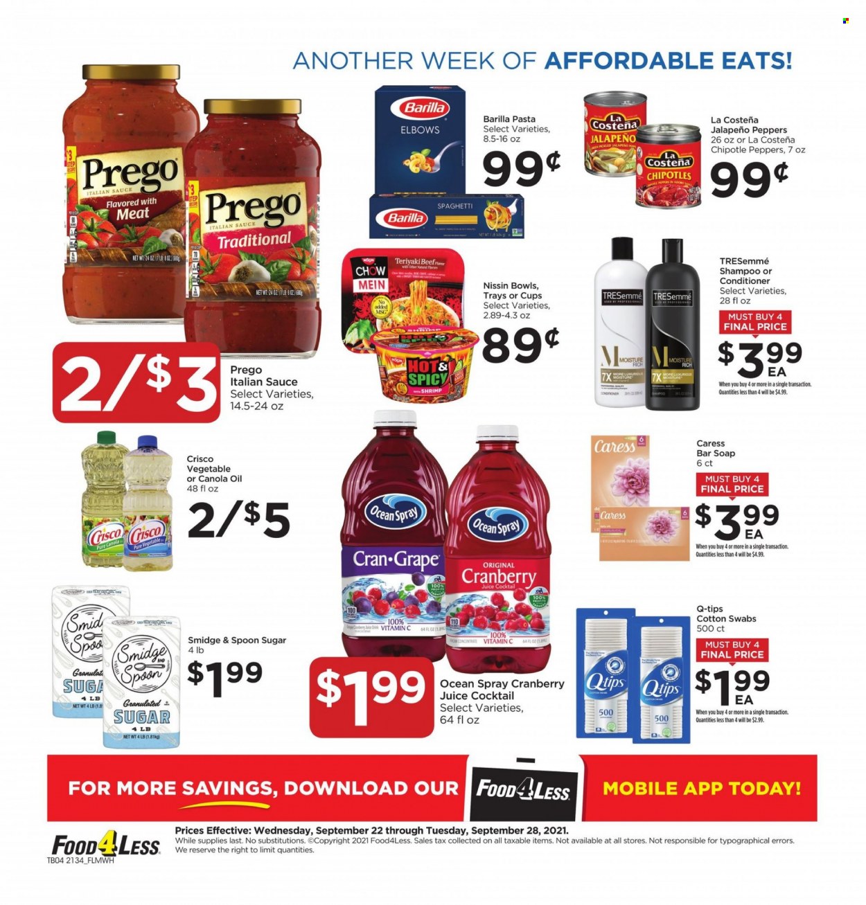 Food 4 Less ad - 09/22/2021 - 09/28/2021. Page 4