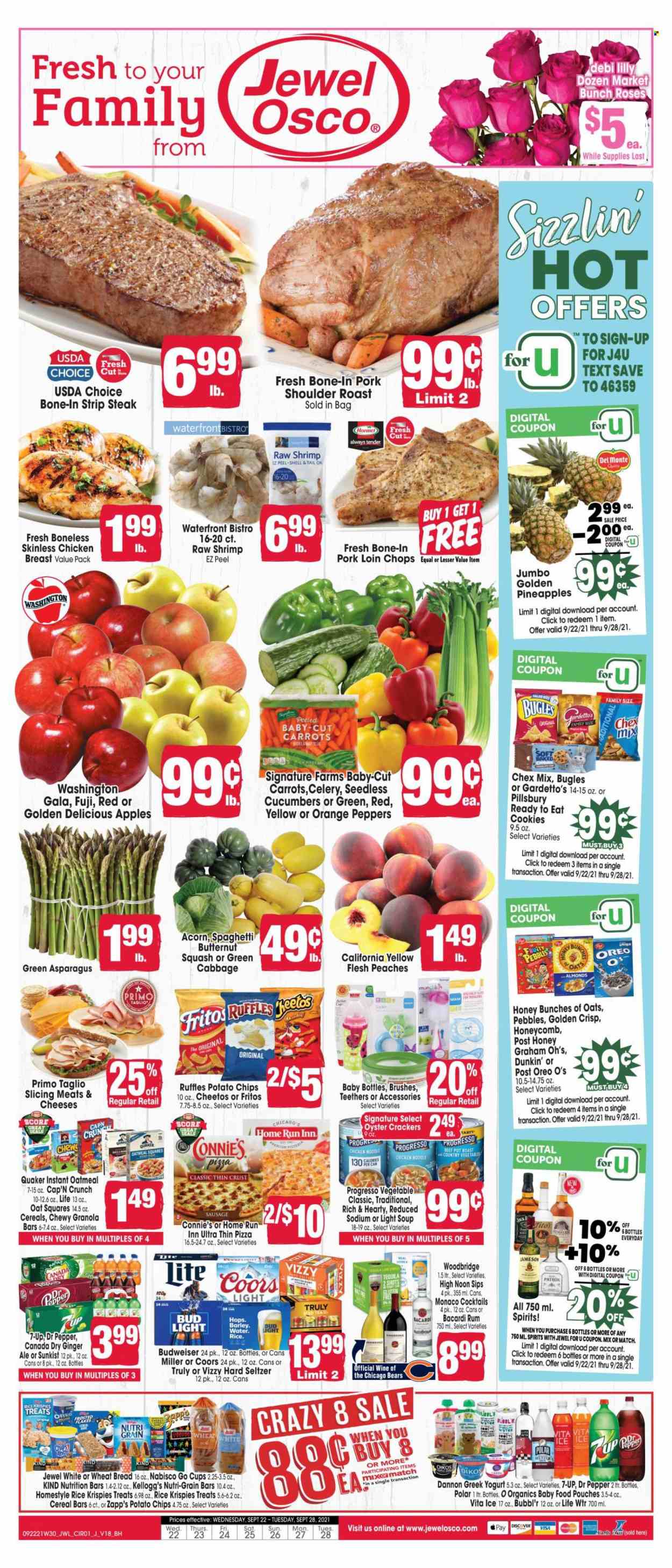 Jewel Osco ad - 09/22/2021 - 09/28/2021. Page 1