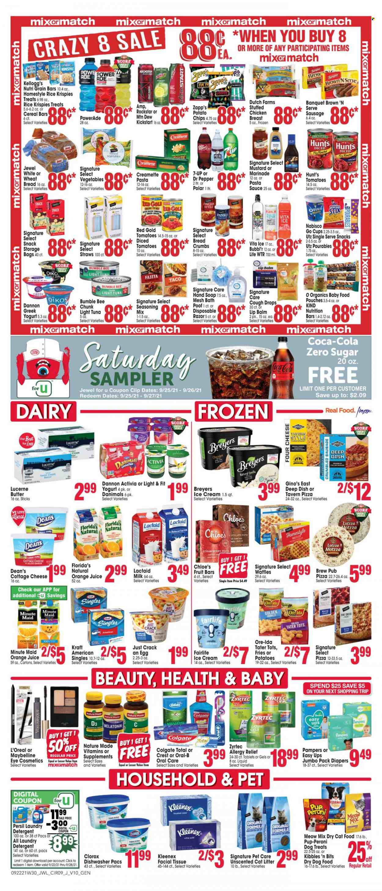 Jewel Osco ad - 09/22/2021 - 09/28/2021. Page 9