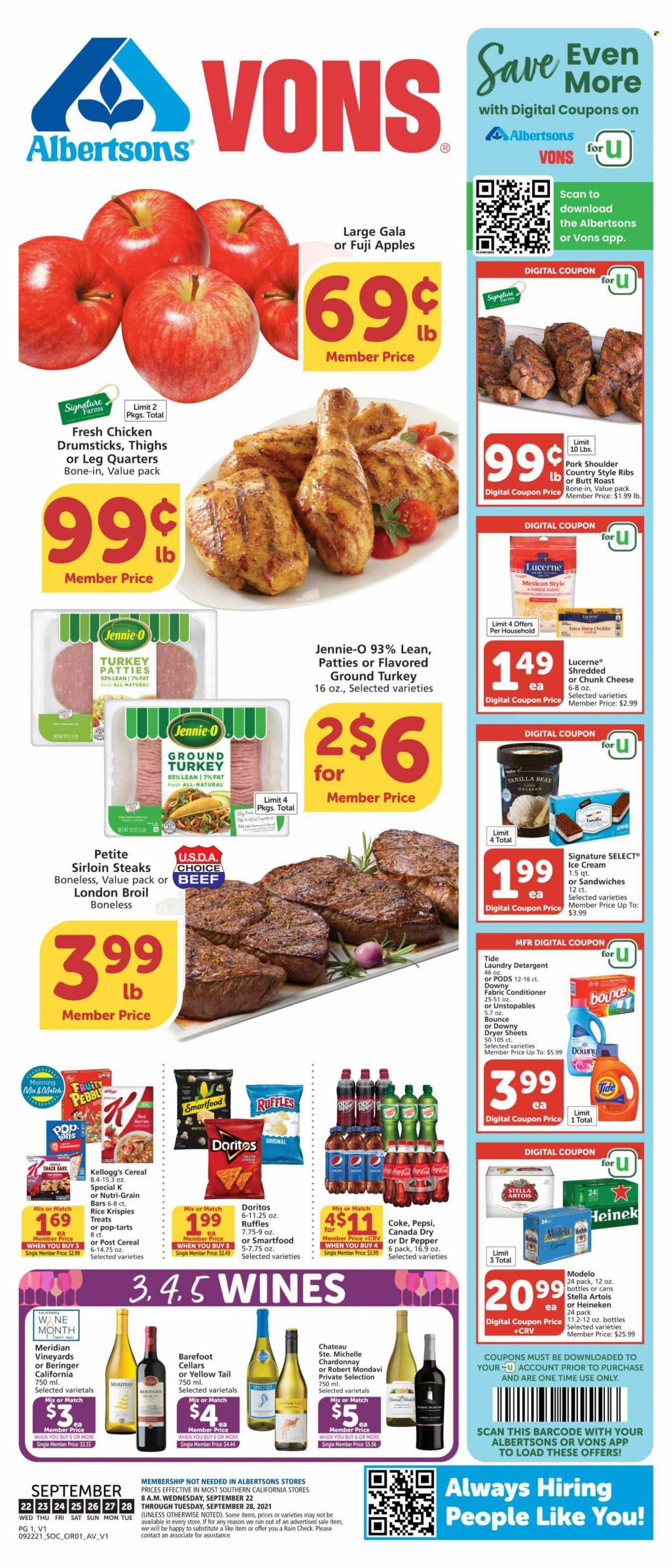 Vons ad - 09/22/2021 - 09/28/2021. Page 1