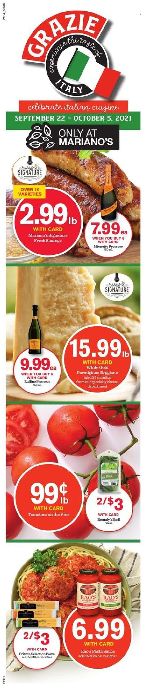Mariano’s ad - 09/22/2021 - 09/28/2021. Page 12