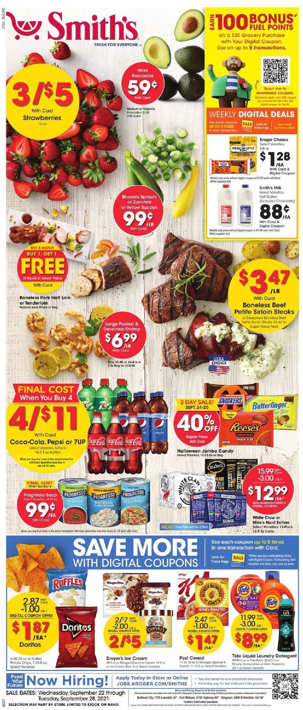 Smith's ad - 09/22/2021 - 09/28/2021. Page 1