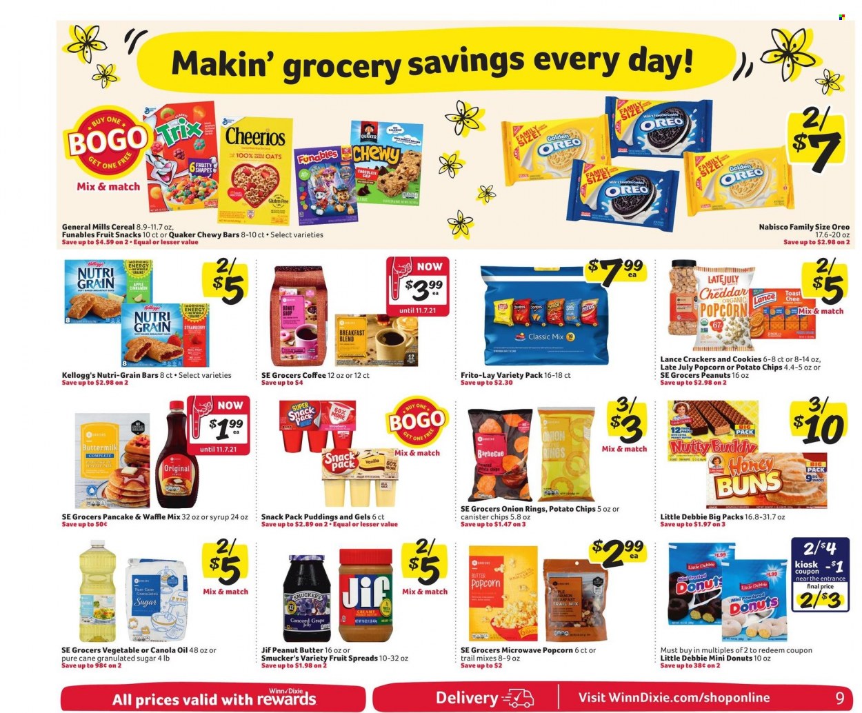 Winn Dixie ad - 09/22/2021 - 09/28/2021. Page 9