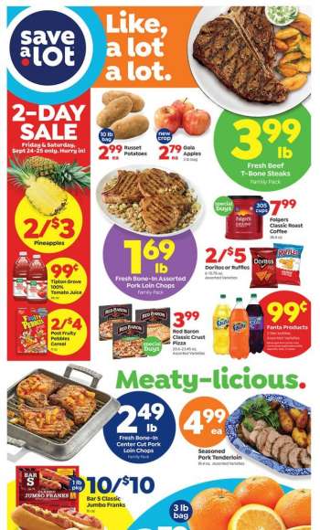 Save a Lot Flyer - 09/22/2021 - 09/28/2021.
