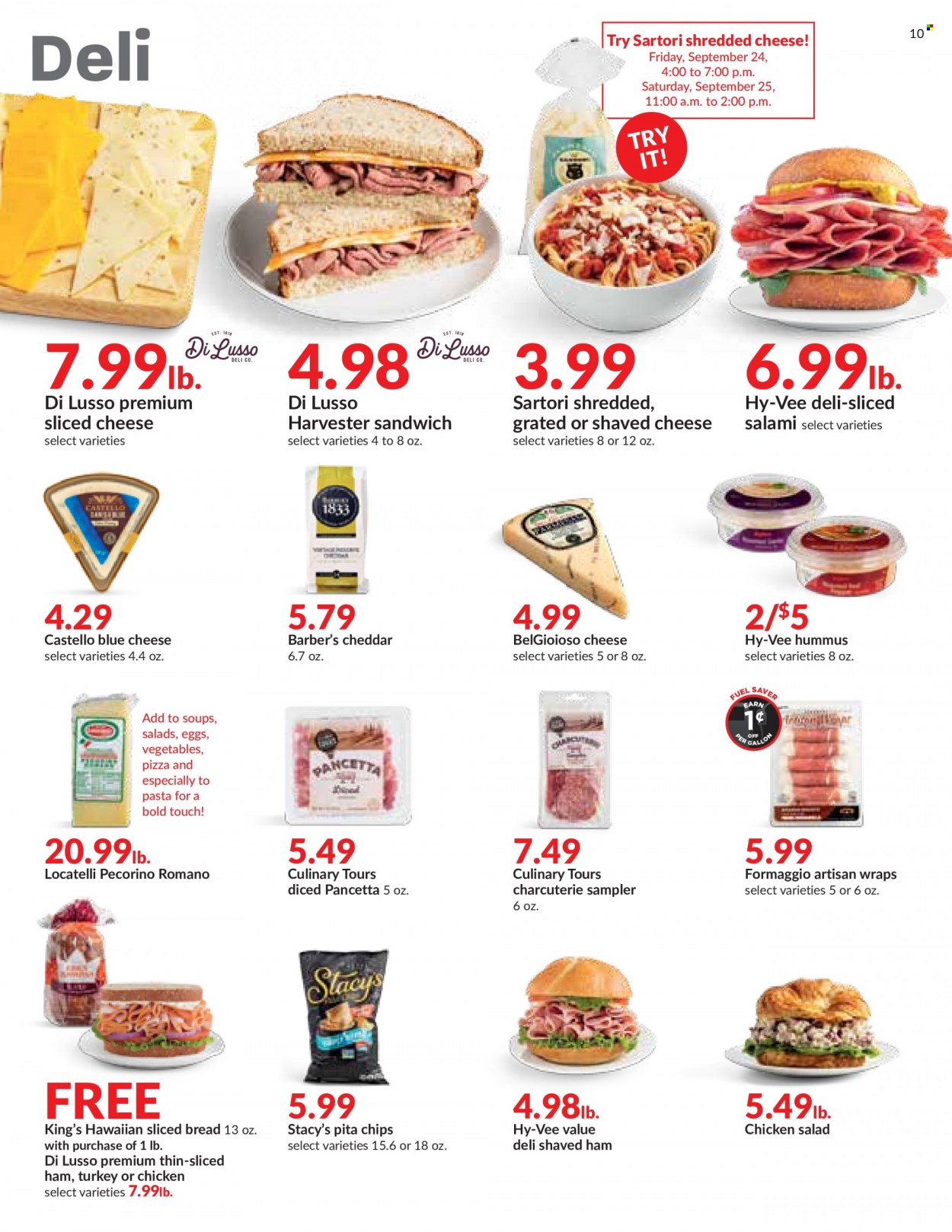 Hy-Vee ad - 09/22/2021 - 09/28/2021. Page 10