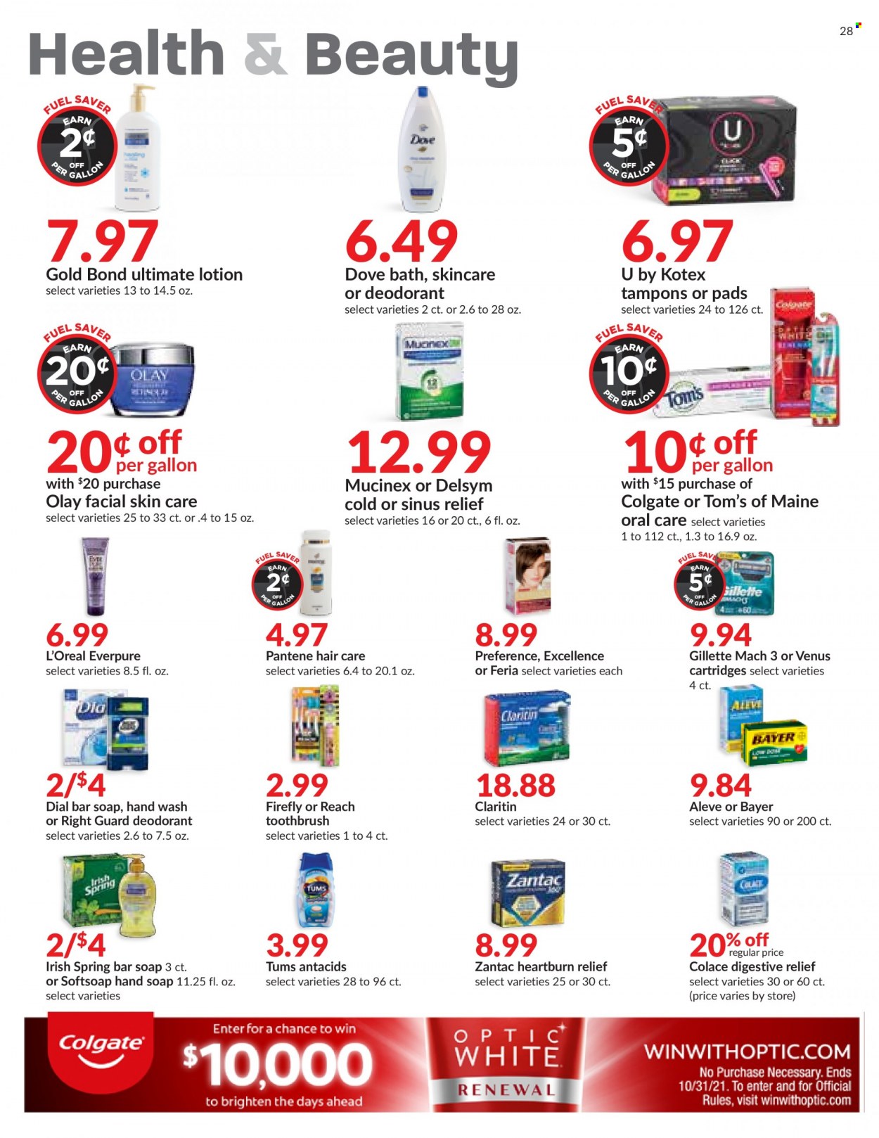 Hy-Vee ad - 09/22/2021 - 09/28/2021. Page 28