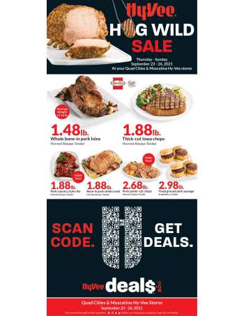 Hy-Vee Flyer - 09/23/2021 - 09/26/2021.
