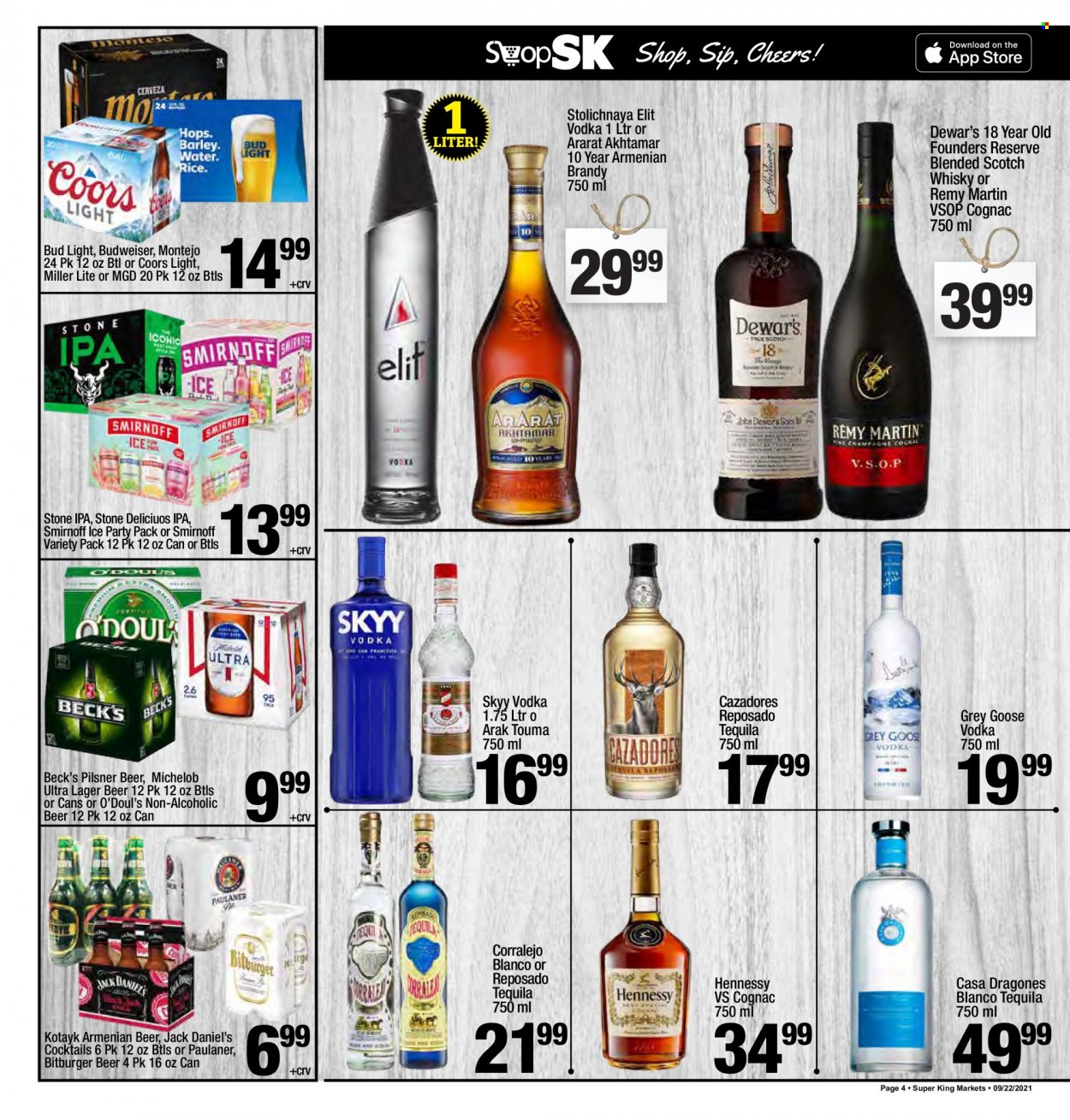 Super King Markets ad - 09/22/2021 - 09/28/2021. Page 4